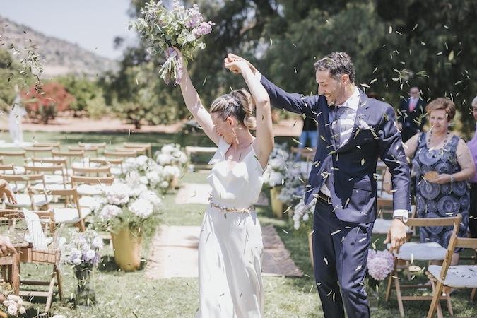 La boda intima de Tere y Raul