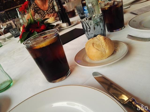 Menú del Parador de Cádiz - Hotel Atlántico.