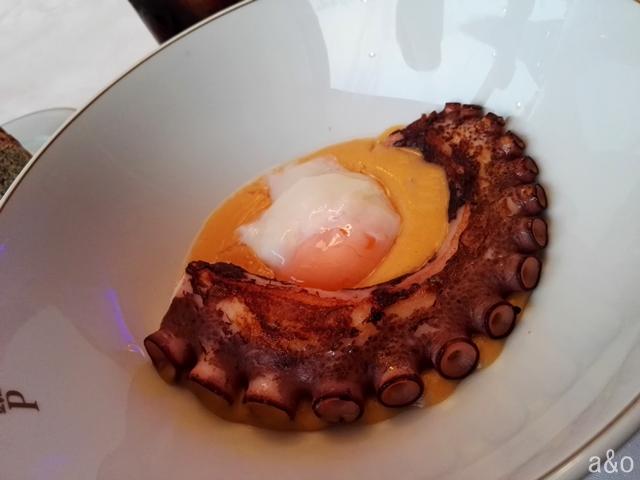 Menú en el Parador de Cádiz - Hotel Atlántico.