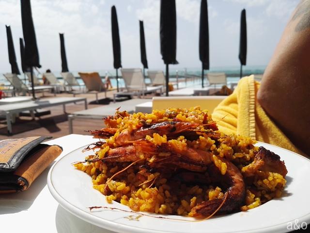 Paella del Parador de Cádiz - Hotel Atlántico.