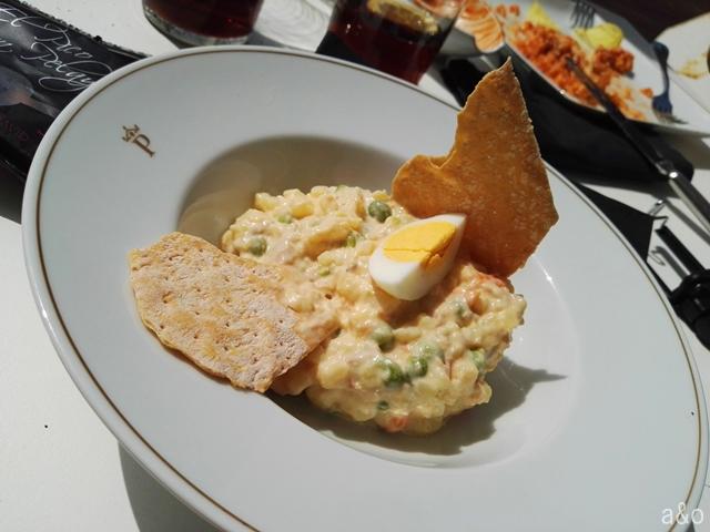 Ensaladilla rusa del Parador de Cádiz - Hotel Atlántico.