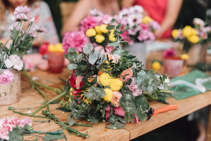 La bridal party de Lara