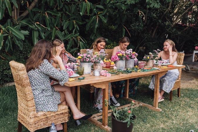 La bridal party de Lara