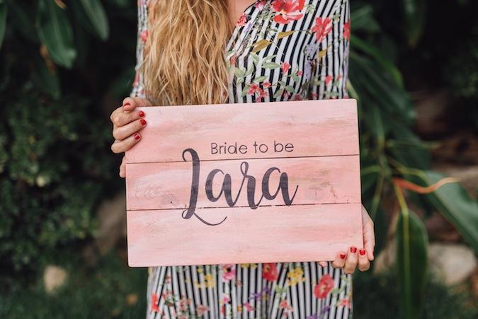 La bridal party de Lara