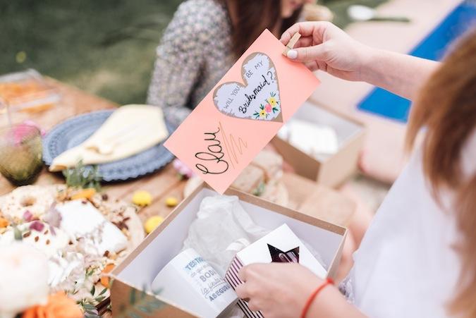 La bridal party de Lara