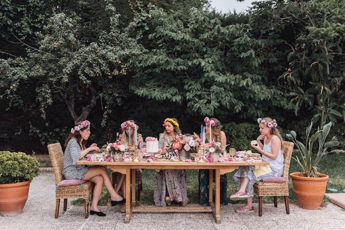 La bridal party de Lara