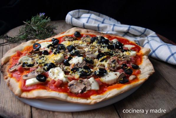 Receta pizza a la romana