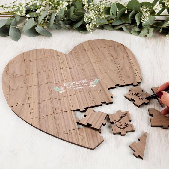 alternativas al libro de firmas boda