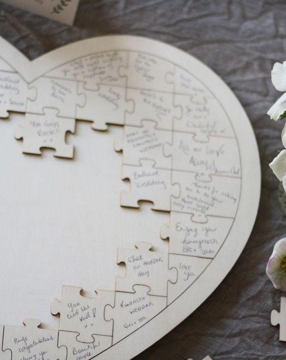 alternativas al libro de firmas boda