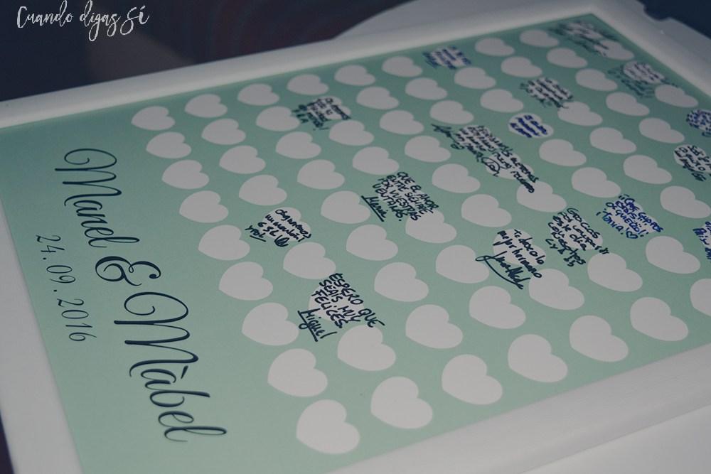 alternativas al libro de firmas boda