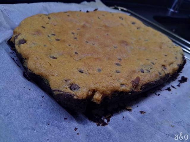 Dejamos que se enfríe el brookies.