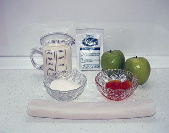 Tarta de manzana con flan por menos de 3 euros