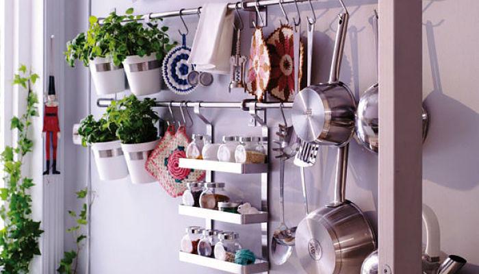 repisas de acero para cocina pequeña