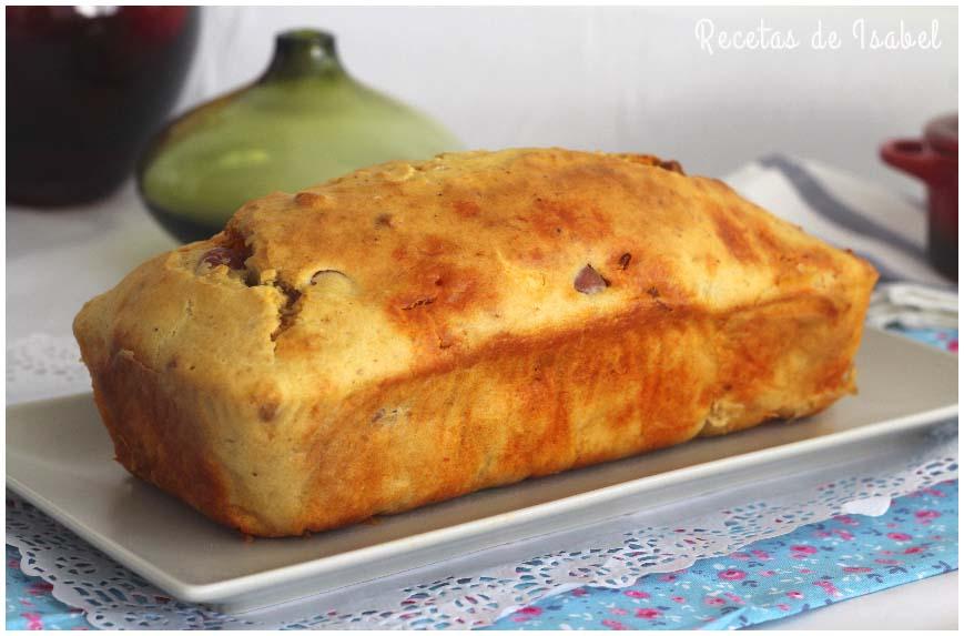 Receta plum cake salado