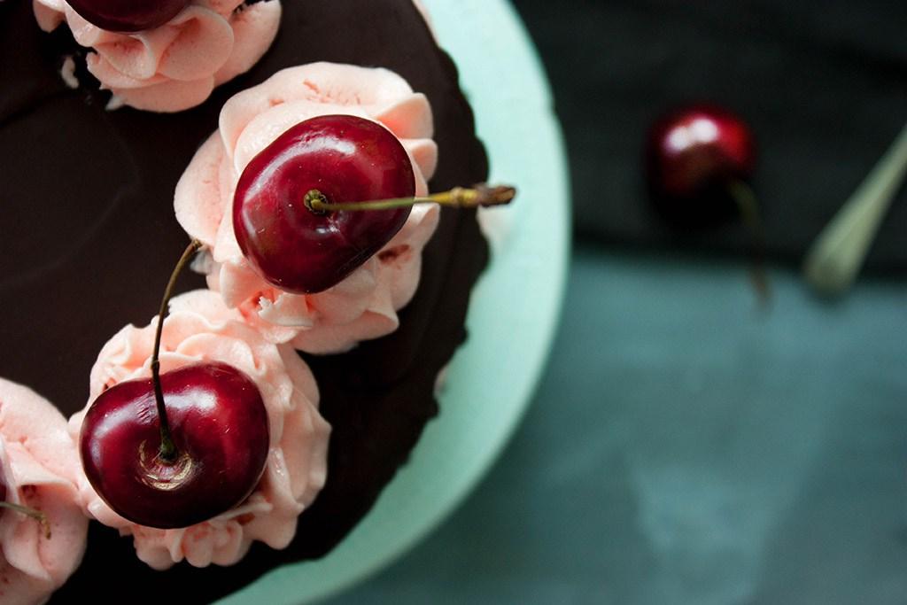 Tarta cerezas receta