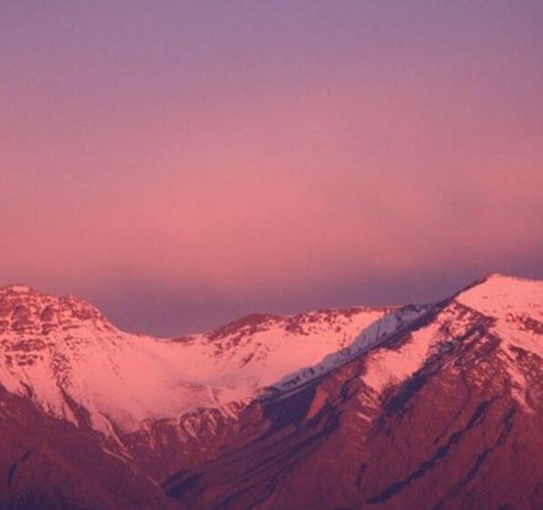 codillera-atardecer-chile