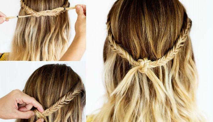 tutorial peinado con trenzas facil