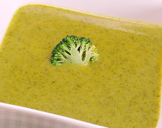 Crema de brócoli fácil y rápida