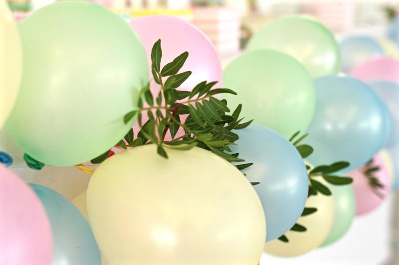 Candy Bar, decoración