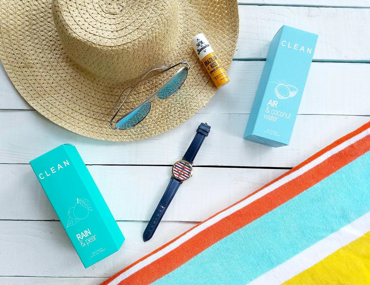 Clean Eau Fraiche summer collection blog review