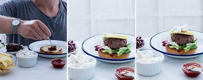 paso a paso hamburguesa callejera