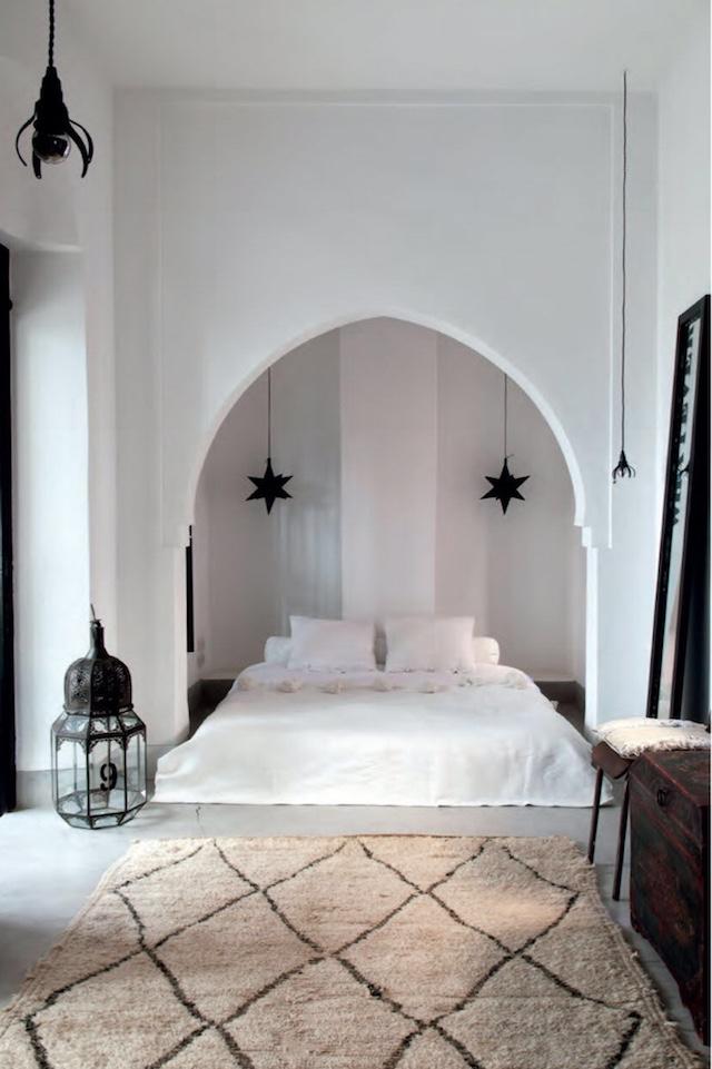 Decoración boho industrial en Marruecos