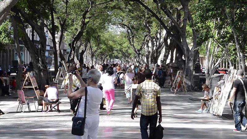 Recorrer La Habana El paseo del Prado