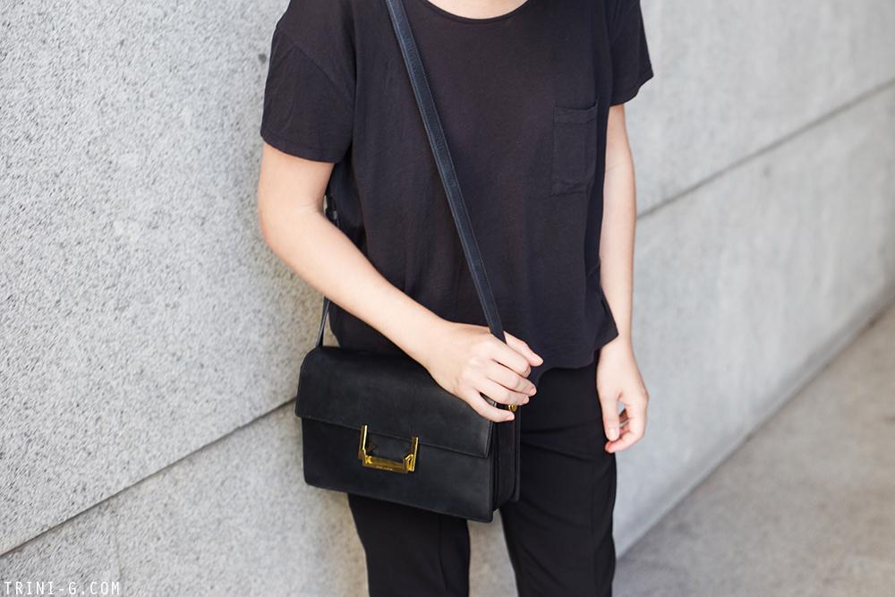 Trini |Acne Studios t-shirt Toteme shorts