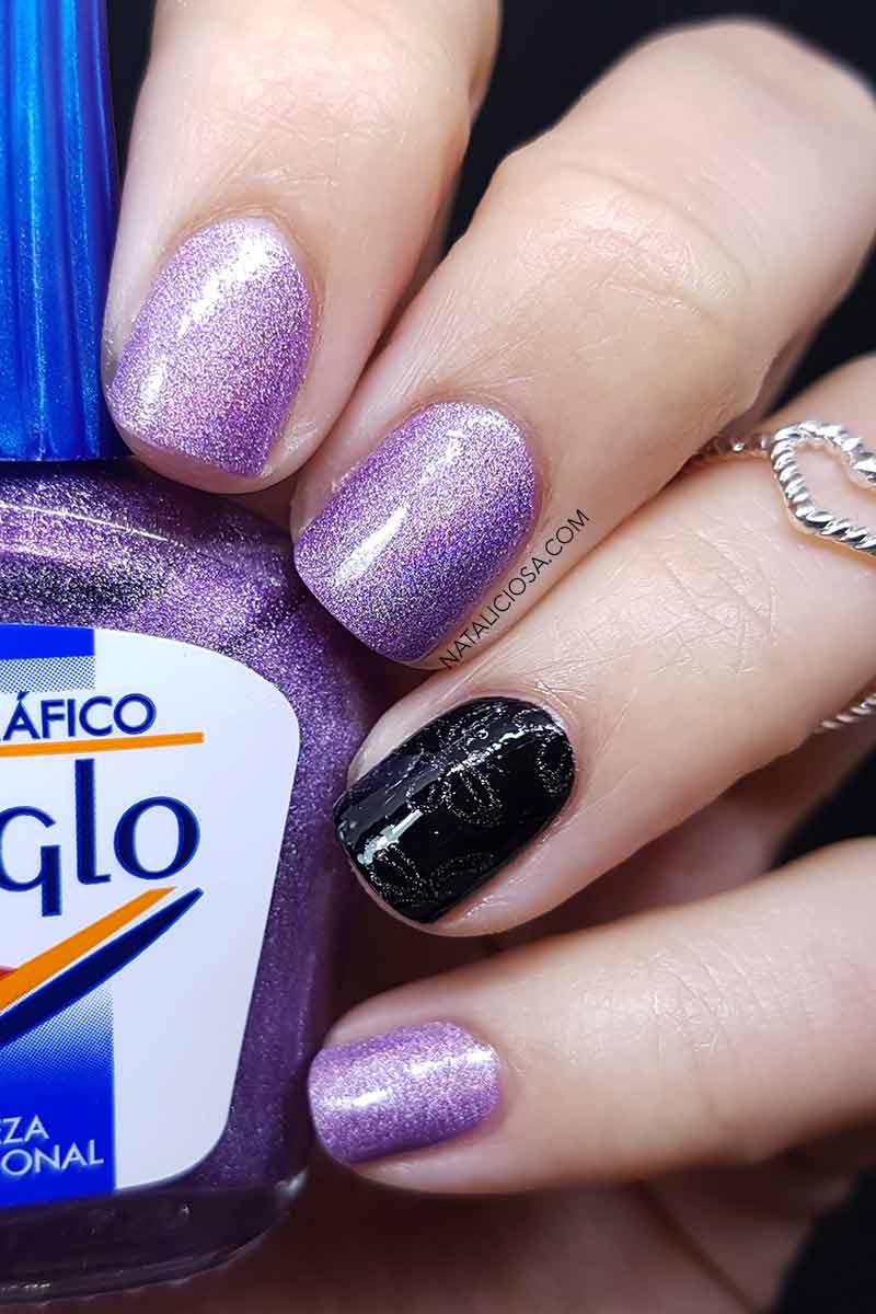 nail art elegante y facil con estampacion de mariposas para manicure de invitada de boda civil o religiosa