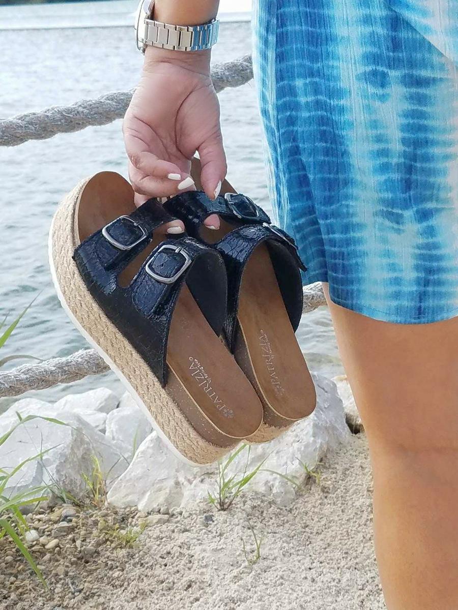 PATRIZIA BY SPRING STEP NORAH ESPADRILLE wedge SANDAL bog review