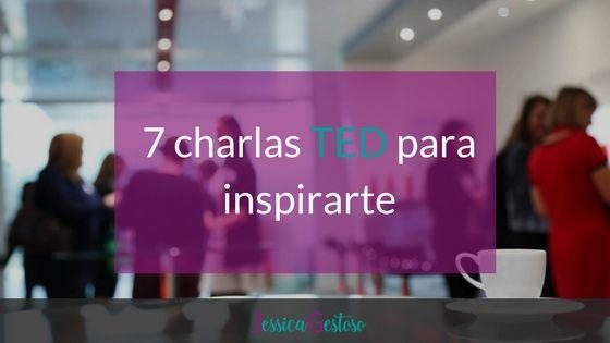 7 charlas TED para inspirarte