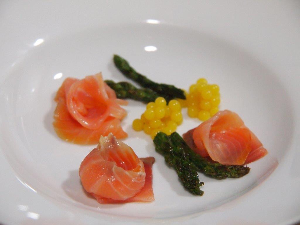 complementos para crema de espárragos