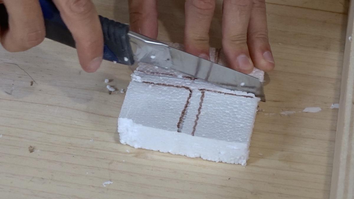 Macetero colgante de cemento