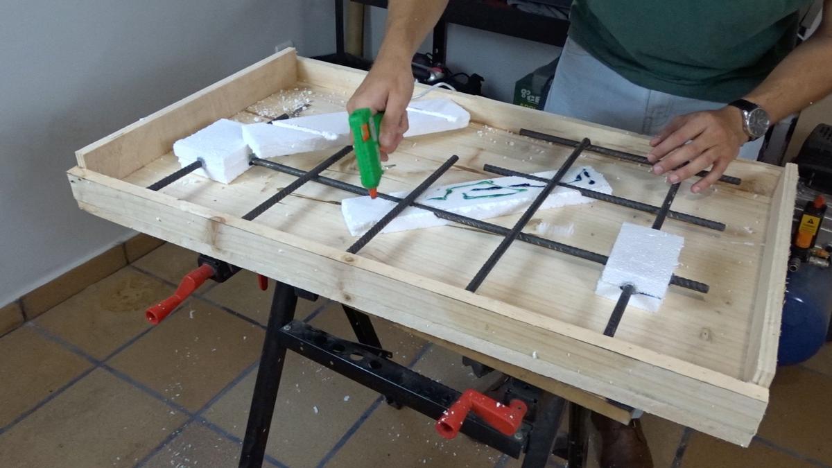 Macetero colgante de cemento 8