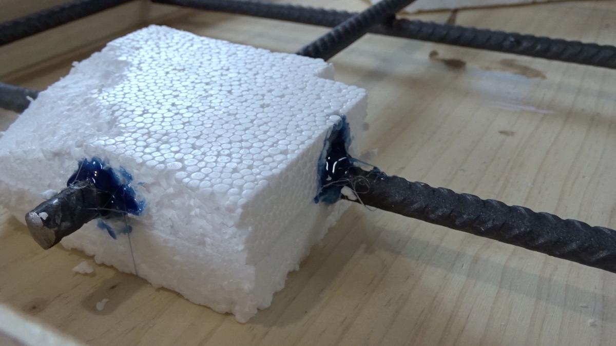 Macetero colgante de cemento 8