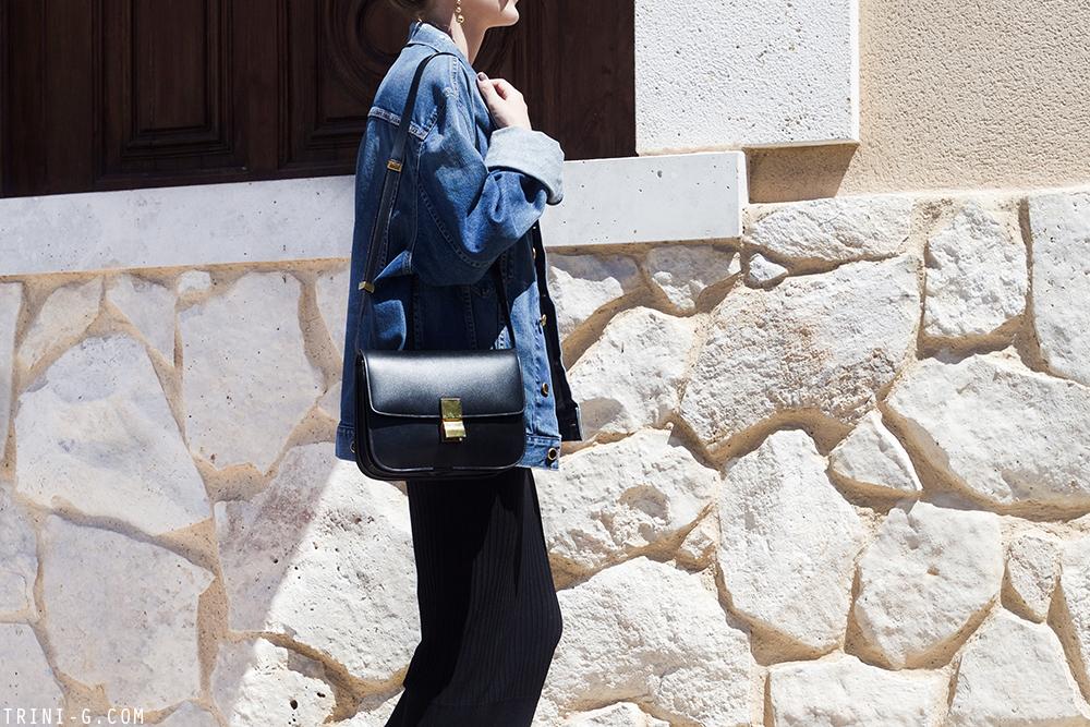 Trini |Acne Studios dress Khaite denim jacket