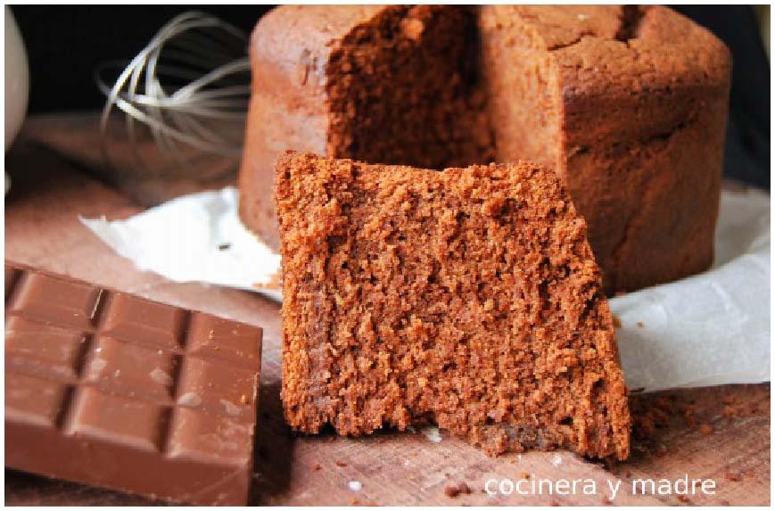 Bizcochos con mucho chocolate