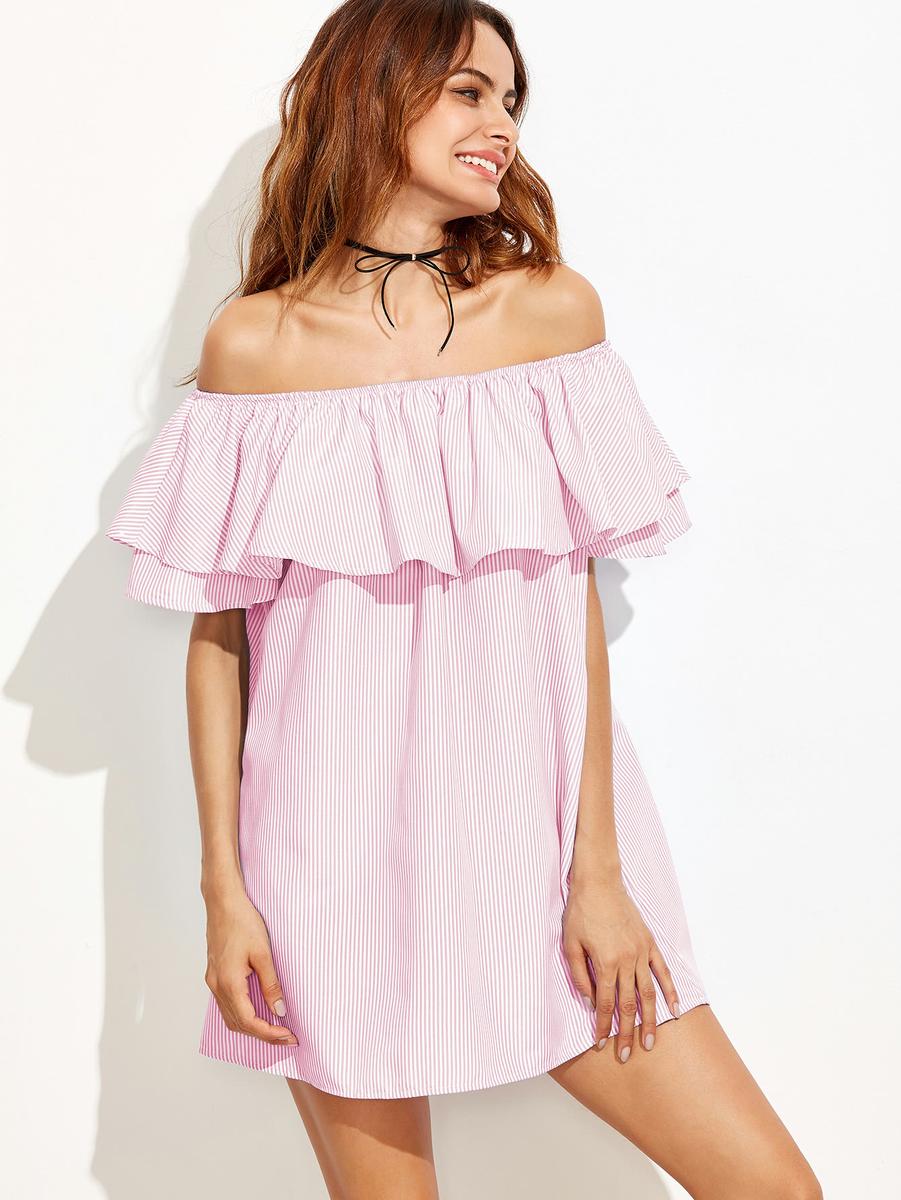vestido low cost verano rosa