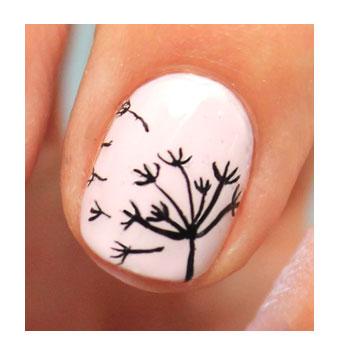uñas de diente de león