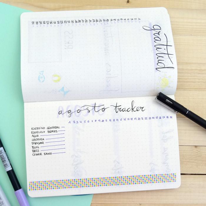 ideas para el bullet journal