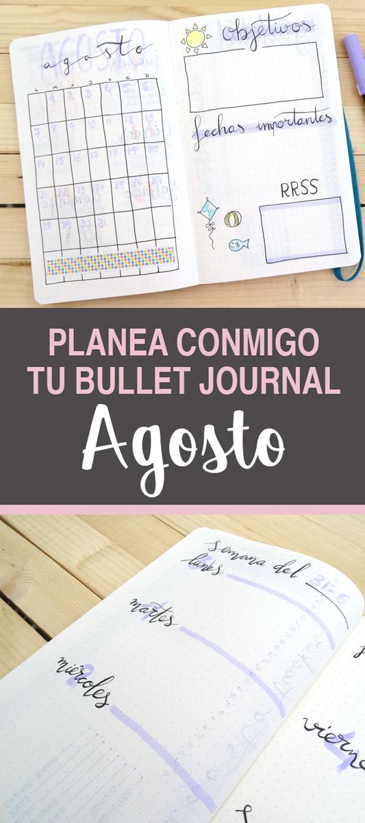 aprende a hacer un bullet journal