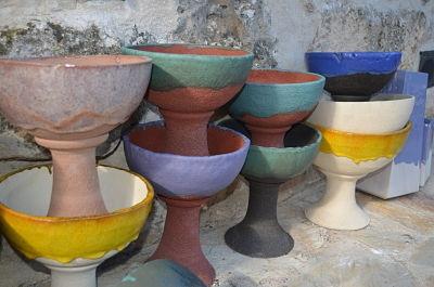 Casa rural melones macetas