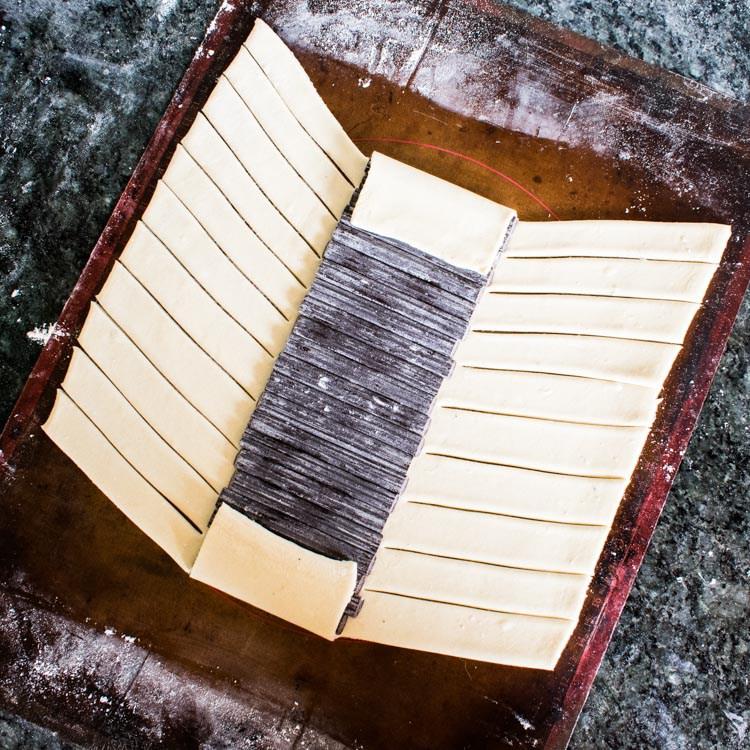 receta de trenza de chocolate