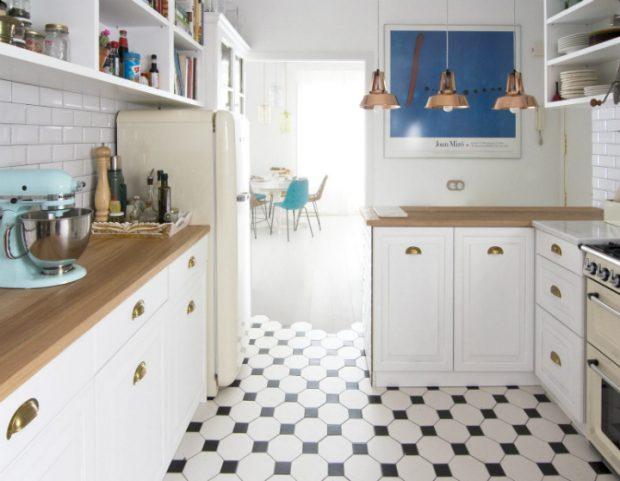 tirador dorado concha