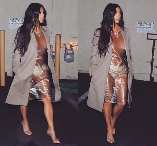 Kim Kardashian es criticada por su vestido tendencia Naked - noticias Kim Kardashian