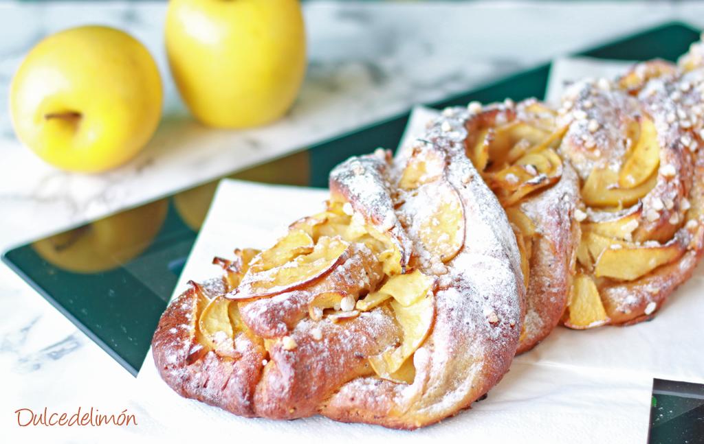 Trenza de Brioche con Manzana