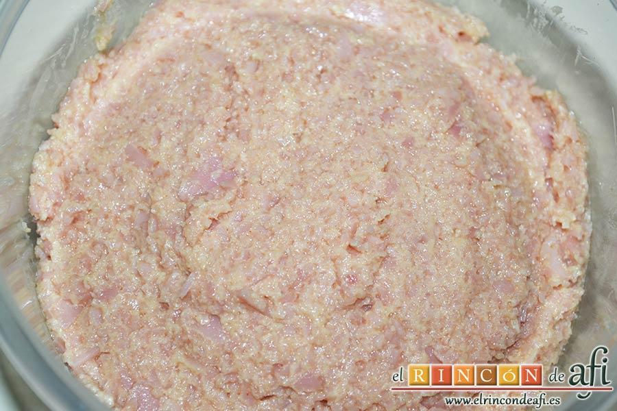 Mantequilla de jamón, sugerencia de presentación