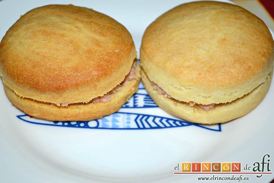 Panecillo del país, los puedes rellenar de lo que te apetezca