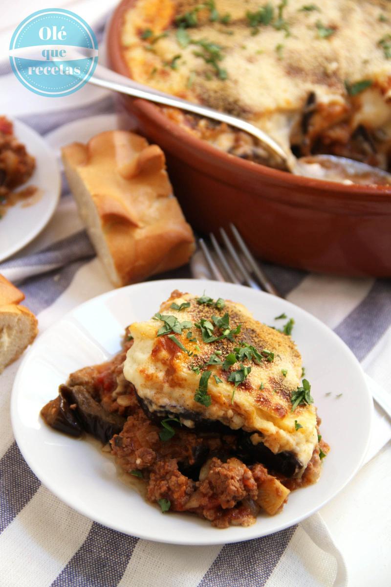 Moussaka griega