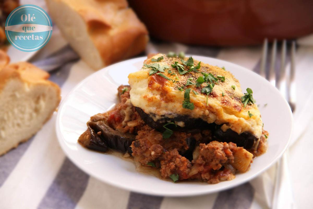 Moussaka griega